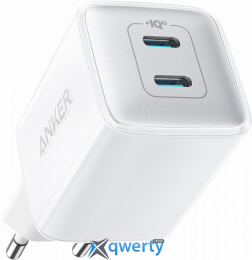 СЗУ Anker 521 Charger 40W USB-Cx2 White (A2038G21)