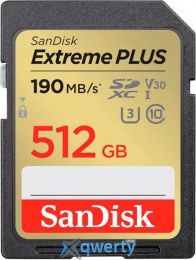 SD 512GB SanDisk Extreme Plus Class 10 V30 (SDSDXWV-512G-GNCIN)