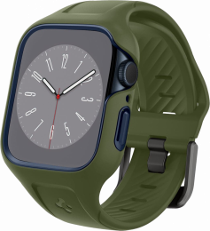 Spigen для Apple Watch 45mm Liquid Air Pro Moss Green (ACS04408)