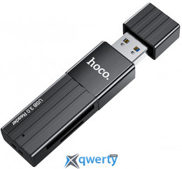Hoco HB20 Mindful USB-A 3.0→SD/microSD (6931474735218)