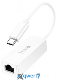 Hoco UA22 Acquire USB-C→RJ45 (100 MBPS) (6931474784124)