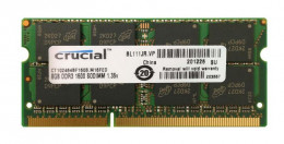 Crucial 8 GB SO-DIMM DDR3L 1600 MHz (CT102464BF160B.M16FP)