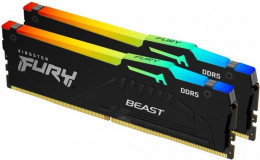 Kingston DDR5 16GB (2x8GB) 5200Mhz FURY Beast RGB (KF552C36BBEAK2-16)