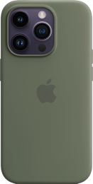iPhone 14 Pro Max Silicone Case with MagSafe Olive (Copy)