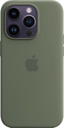 iPhone 14 Pro Silicone Case with MagSafe Olive (Copy)