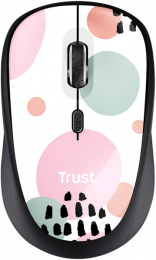 Trust Yvi Wireless Pink Circles (24441)
