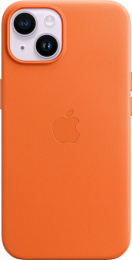 iPhone 14 Plus Leather Case with Animation MagSafe Orange (Copy)