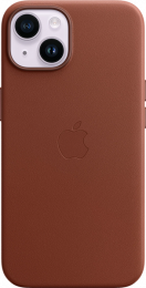 iPhone 14 Plus Leather Case with Animation MagSafe Umber (Copy)