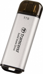 SSD USB-C 10Gbps Transcend ESD310C 2TB Silver (TS2TESD300S)