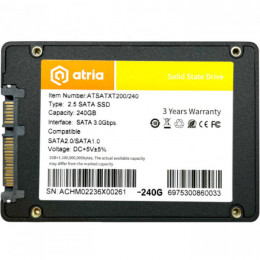 ATRIA XT200 240GB 2.5 SATA (ATSATXT200/240)