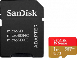 microSD SanDisk Extreme 1TB (SDSQXAV-1T00-GN6MA)