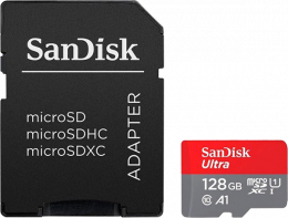 microSD SanDisk Ultra 128GB (SDSQUAB-128G-GN6MA)