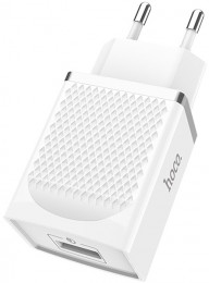 СЗУ Hoco C42A Vast 18W USB-A White (6957531088424)