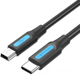 Vention USB-C - miniUSB 2A/480Mps 0.5m Grey (COWBD)
