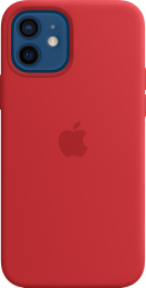 Silicone Case with Animation MagSafe iPhone 12/12 Pro (Product) Red (Copy)