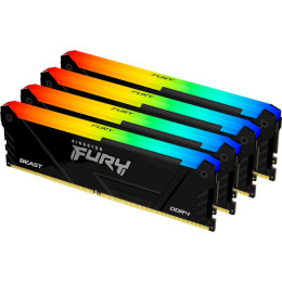 KINGSTON FURY Beast RGB DDR4 3600MHz 128GB Kit 4x32GB (KF436C18BB2AK4/128)