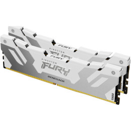 KINGSTON FURY Renegade White/Silver DDR5 6400MHz 32GB Kit 2x16GB (KF564C32RWK2-32)