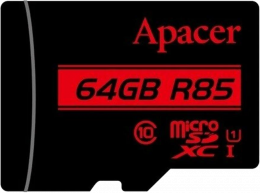 microSD Apacer 64GB (AP64GMCSX10U5-RA)