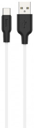 Hoco X21 Plus USB-A-USB-C 3A 2m Black/White (6931474713889)