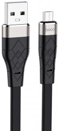 Hoco X53 Angel USB-A-microUSB 2.4A 1m Black (6931474738073)