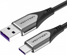Vention USB-A - USB-C 5A 1.5m Grey (COFHG)