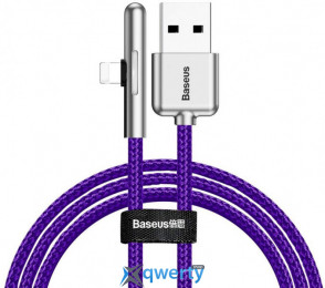 USB-A - Lightning 2.4A 1m Baseus Iridescent Lamp Mobile Game Purple (CAL7C-A05)