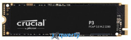 Crucial P3 1TB M.2 2280 NVMe PCIe 3.0 x4 3D NAND TLC (CT1000P3SSD8)