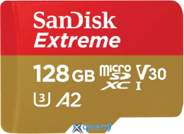microSD SanDisk Extreme 128GB V30 A2 (SDSQXAA-128G-GN6MN)