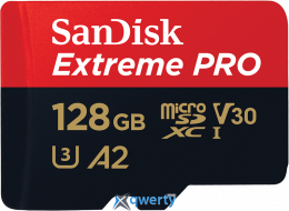 microSD SanDisk Extreme Pro 128GB V30 A2 (SDSQXCD-128G-GN6MA)