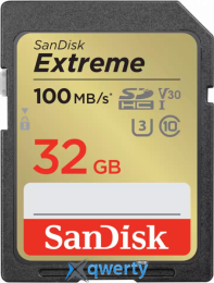 SD 32GB SanDisk Extreme UHS-I Class 10 V30 (SDSDXVT-032G-GNCIN)