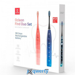 Oclean Find Duo Set Red and Blue (2 шт) (6970810552140)