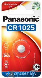 Panasonic CR1025 1шт Lithium (CR-1025EL/1B)