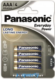 Panasonic Everyday Power AAA/LR03/MN2400 4шт Alkaline (LR03REE/4BP)