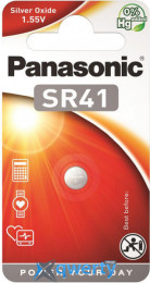 Panasonic SR41 1шт Silver Oxide (SR-41EL/1B)