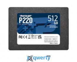 Patriot 512GB P220 2.5 SATAIII TLC (P220S512G25)