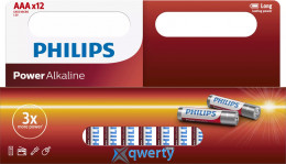 Philips Power AAA/LR03/MN2400 12шт Alkaline (LR03P12W/10)