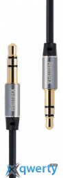 Аудио кабель 3.5mm-3.5mm 1m Remax RL-L100 Black/Grey (2000700007123)
