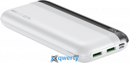 Remax Kiren (RPP-180) 20000mAh 22.5W USB-Ax2+USB-C White 6954851226338