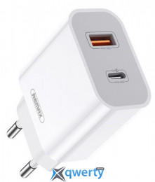 СЗУ USB-A + USB-C Remax Surie Series PD/QC 3А White (RP-U68 W)