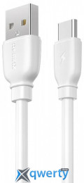USB-A-Lightning 2.4A 1m Remax Suji RC-138i White (RC-138i W)