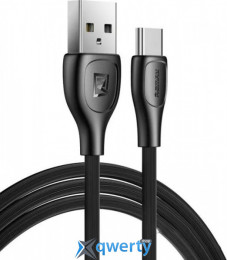 USB-A-USB-C 2.1A 1m Remax Lesu Pro Black (RC-160a-b) 6972174158365