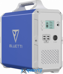 BLUETTI EB150 Blue. Ёмкость 1500Вт⋅ч. Мощность 1000Вт (всплеск до 1200Вт) (6970991291517) UA