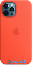 Silicone Case MagSafe iPhone 12 Pro Max Electric Orange (Copy)