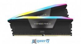 CORSAIR Vengeance RGB Black DDR5 7200MHz 32GB Kit 2x16GB (CMH32GX5M2X7200C34)