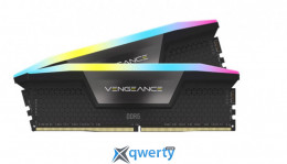 CORSAIR Vengeance RGB Black DDR5 5600MHz 32GB Kit 2x16GB (CMH32GX5M2B5600C36K)