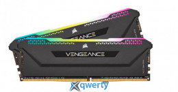 CORSAIR Vengeance RGB Pro SL Black DDR4 3200MHz 32GB Kit 2x16GB (CMH32GX4M2E3200C16)
