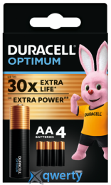 Duracell Optimum AA 4шт (5015595)