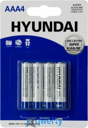 Hyundai AAA/LR03 AAA 4шт Alkaline (HT7006002)