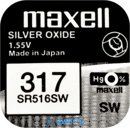 Maxell SR516SW 1шт MF (18293100)