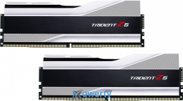 G.SKILL Trident Z5 Metallic Silver DDR5 6400MHz 32GB Kit 2x16GB (F5-6400J3239G16GX2-TZ5S)